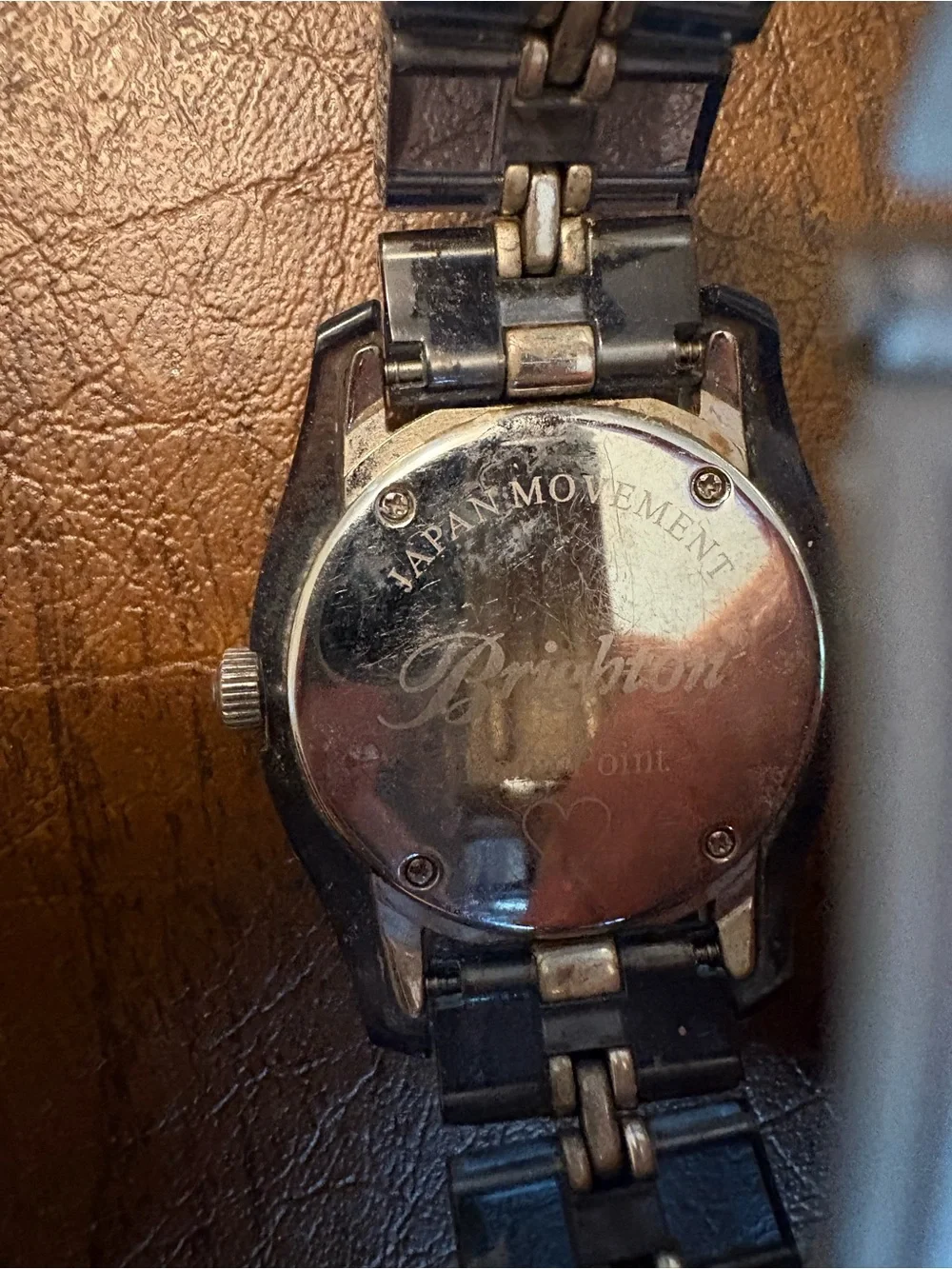 Brighton Silver Crystal Accent Women's Watch. Needs new battery